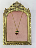 Cherry Pendant Necklace