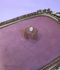 Gold Vintage Marquise Statement Ring