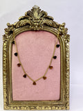 Gold Mini Heart Charm Necklace